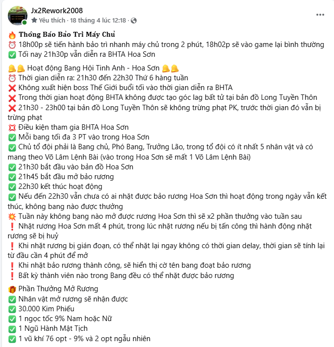 Bang Hội Tinh Anh - Hoa Sơn